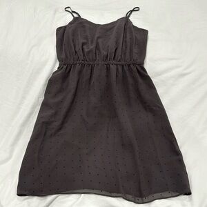 Madewell Broadway & Broome Sparklelight grey studded dress 0.